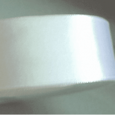 Лента атласная 2,5 см (белый)